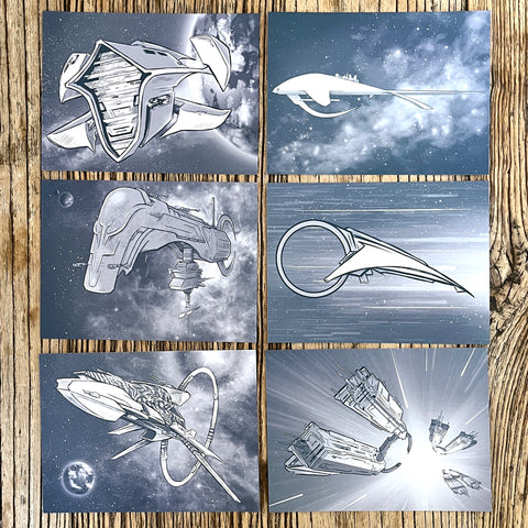 6-Pack Prints - DRIVE Ships