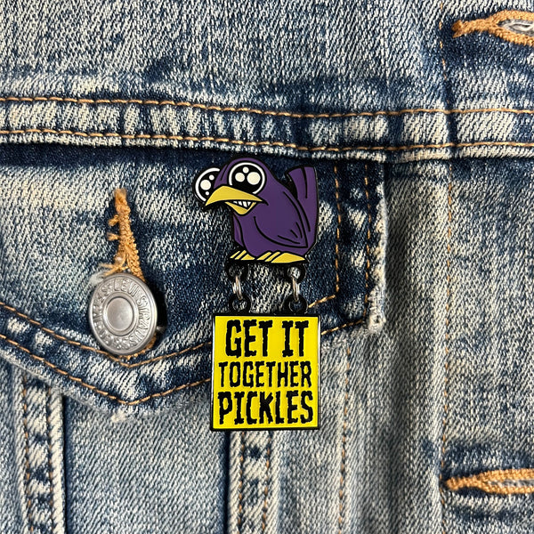 "Get it Together Pickles" Enamel Pin