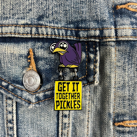 "Get it Together Pickles" Enamel Pin