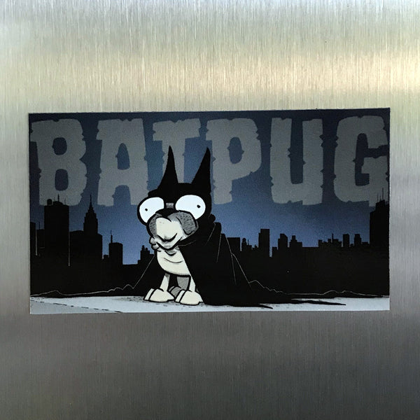 "Batpug" Magnet