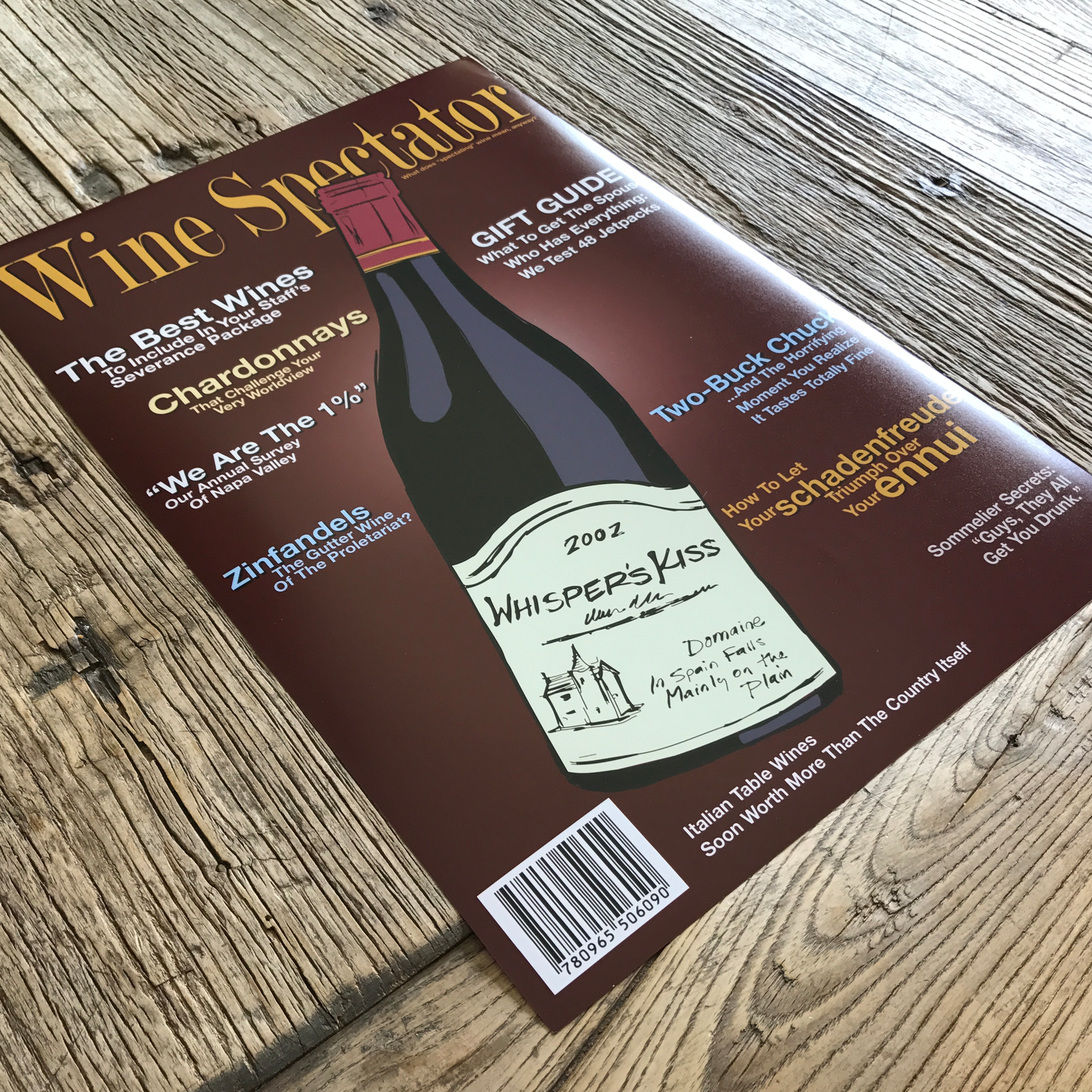 Print: The Language of Wine