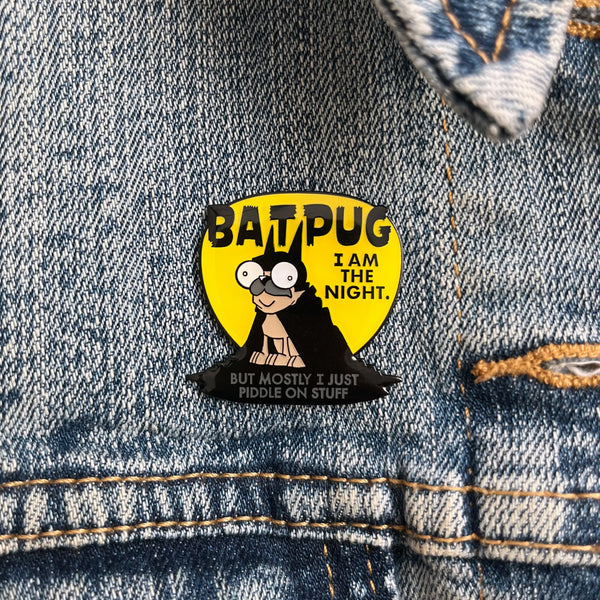Pin: Batpug