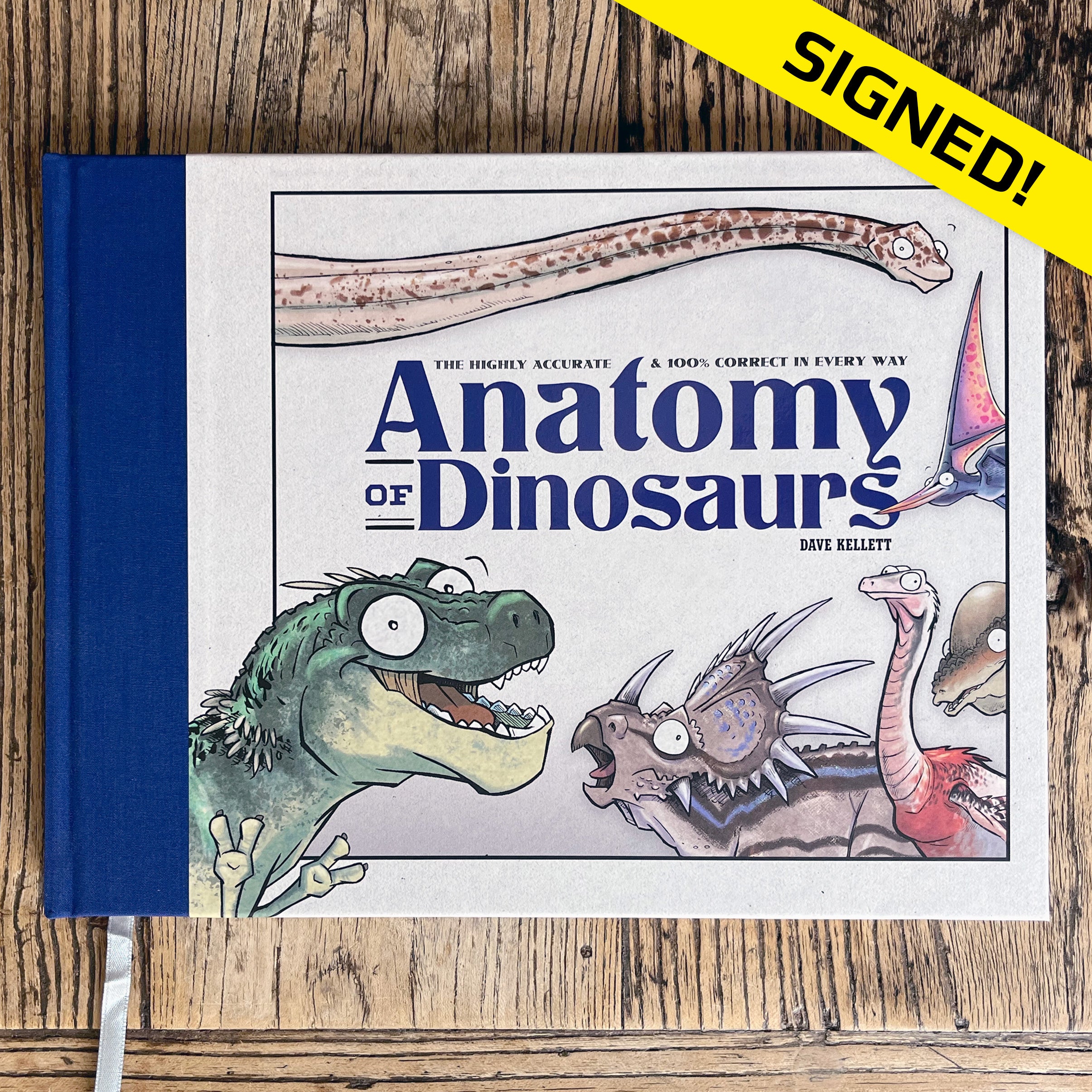 SIGNED Anatomy of Dinosaurs