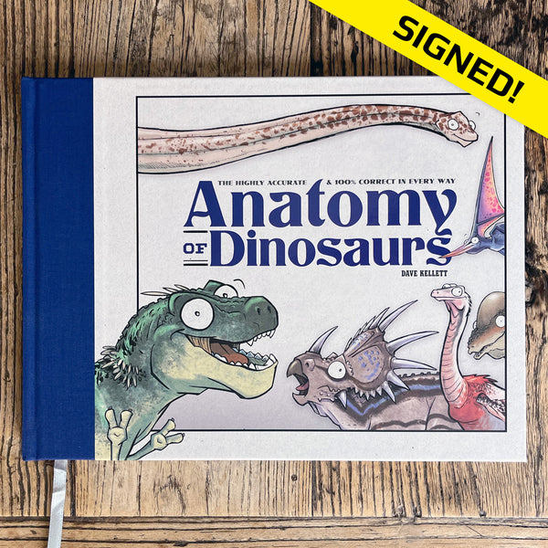 SIGNED Anatomy of Dinosaurs