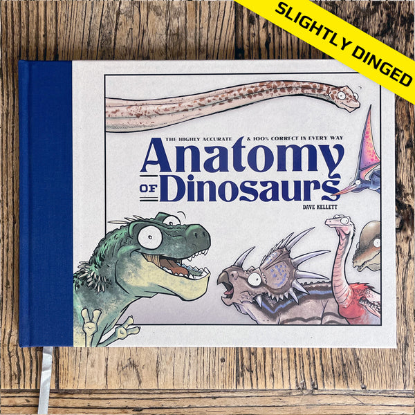 SLIGHTLY DINGED Anatomy of Dinosaurs