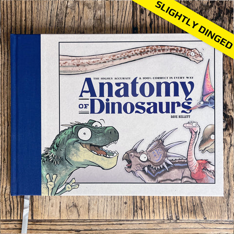 SLIGHTLY DINGED Anatomy of Dinosaurs
