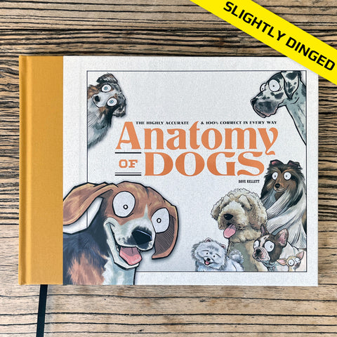 SLIGHTLY DINGED Anatomy of Dogs