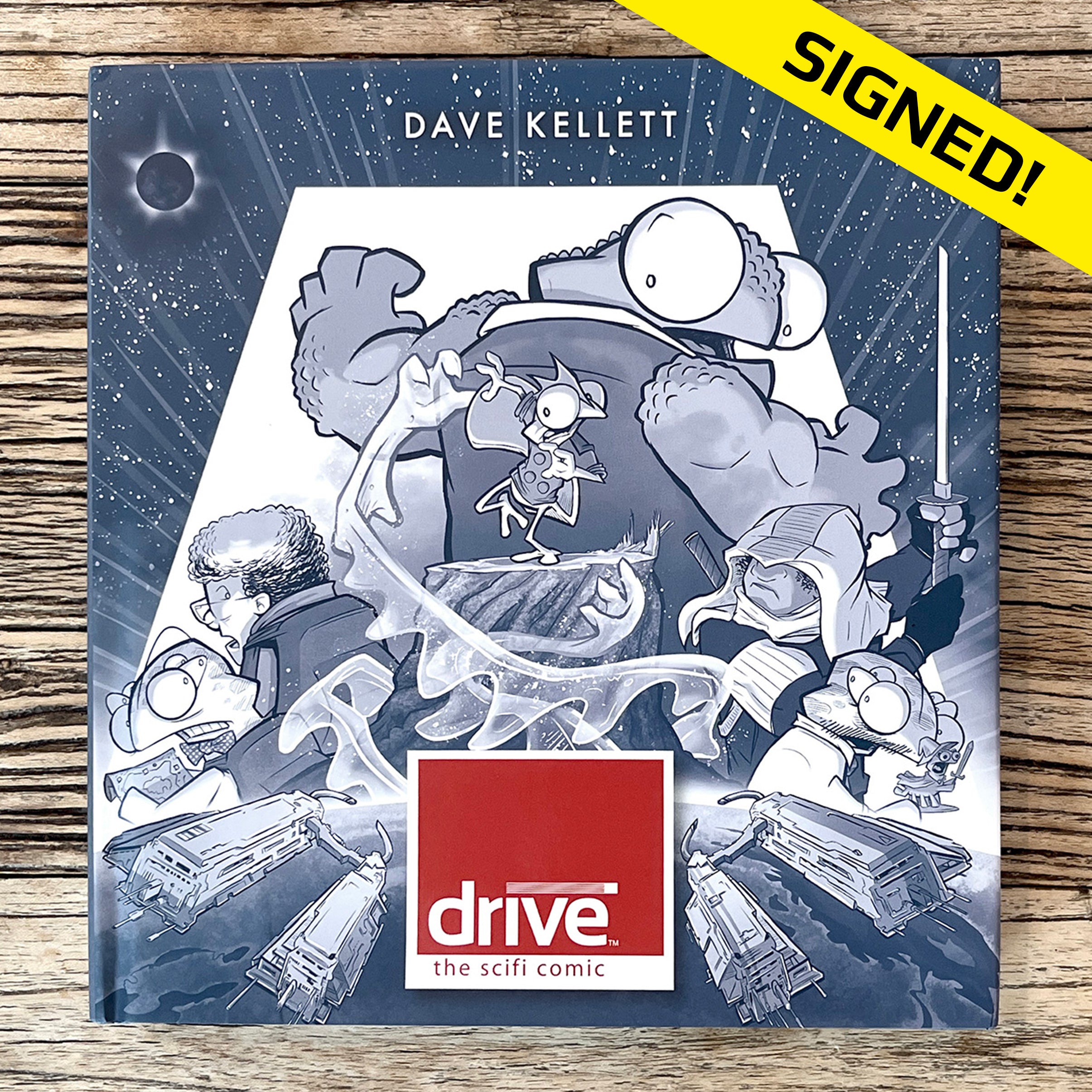 SIGNED Drive Act 4: Hardcover