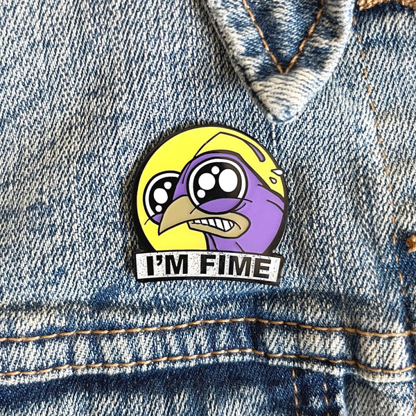 "I'm Fime" Enamel Pin