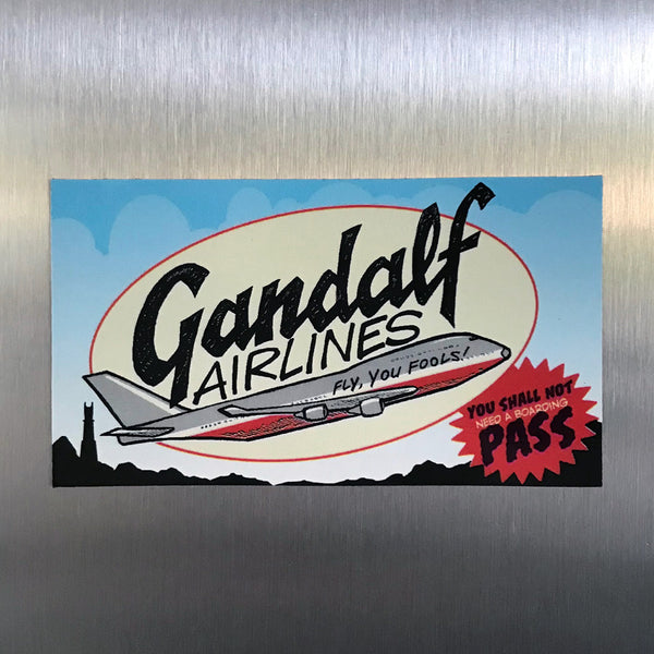 "Gandalf Airlines" Magnet