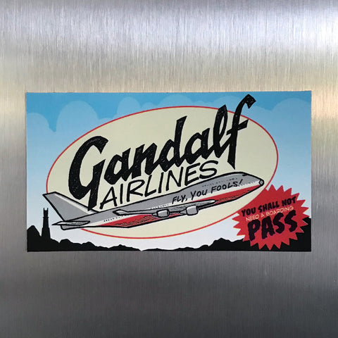 "Gandalf Airlines" Magnet