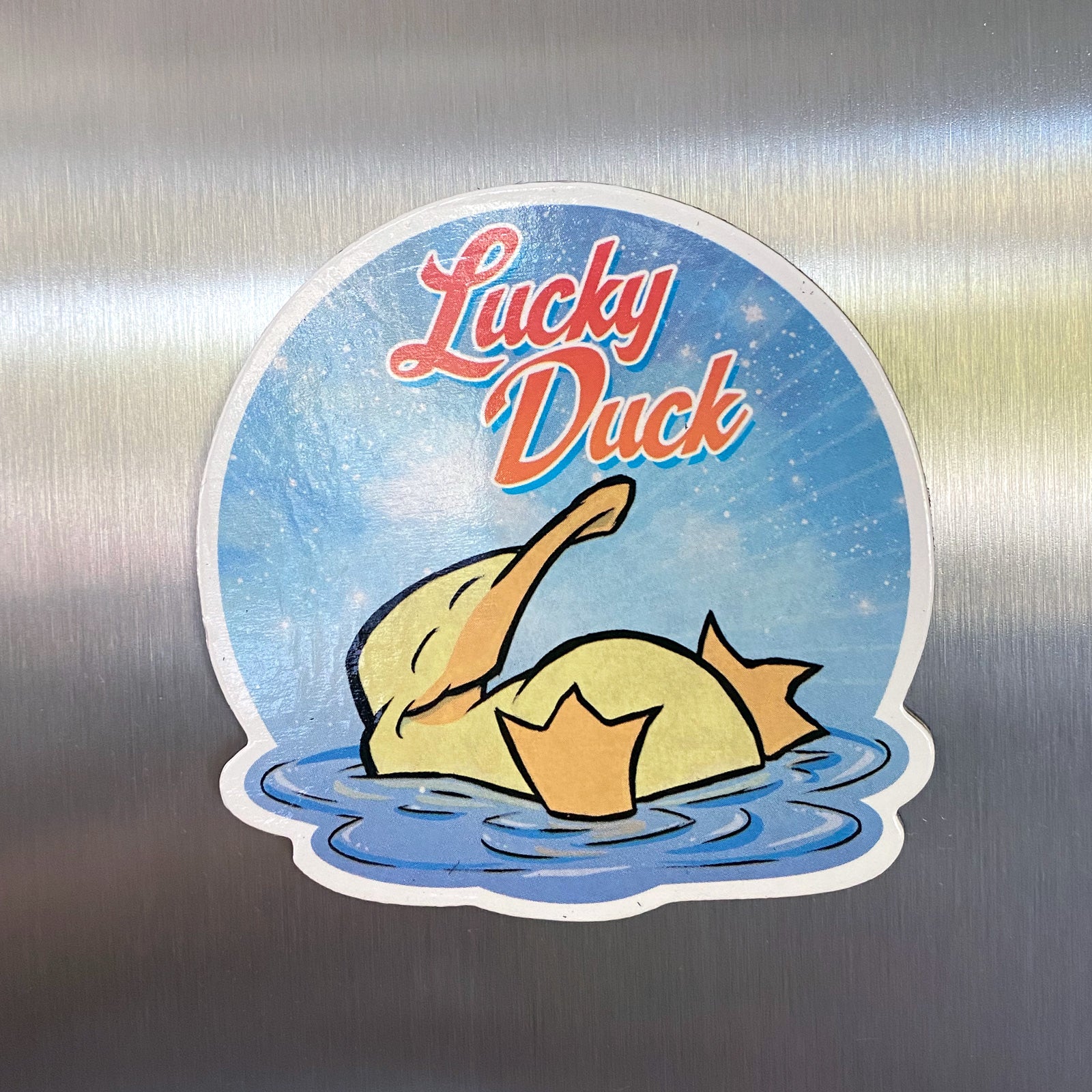 "Lucky Duck" Magnet
