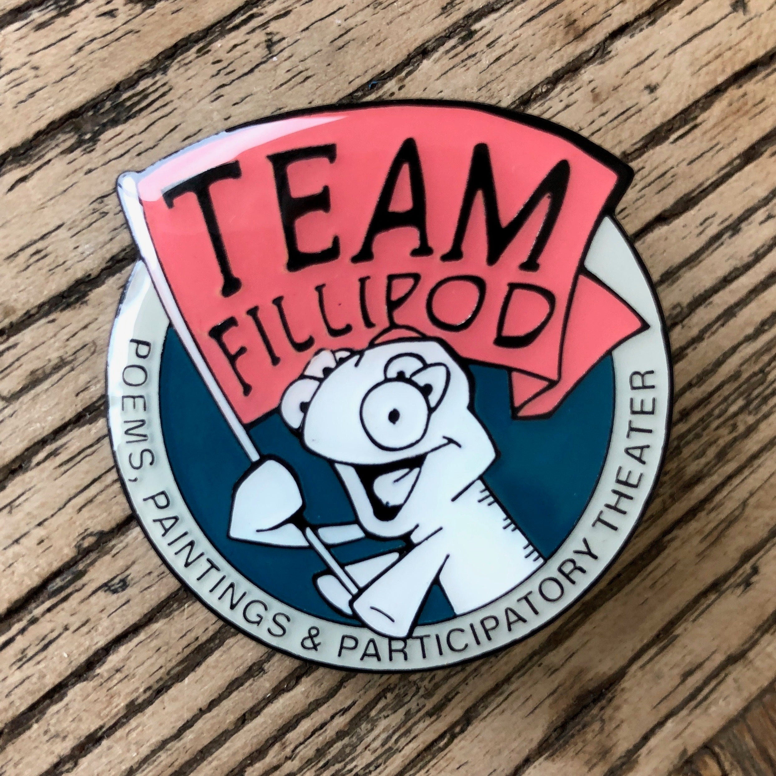 Team Fillipod Pin